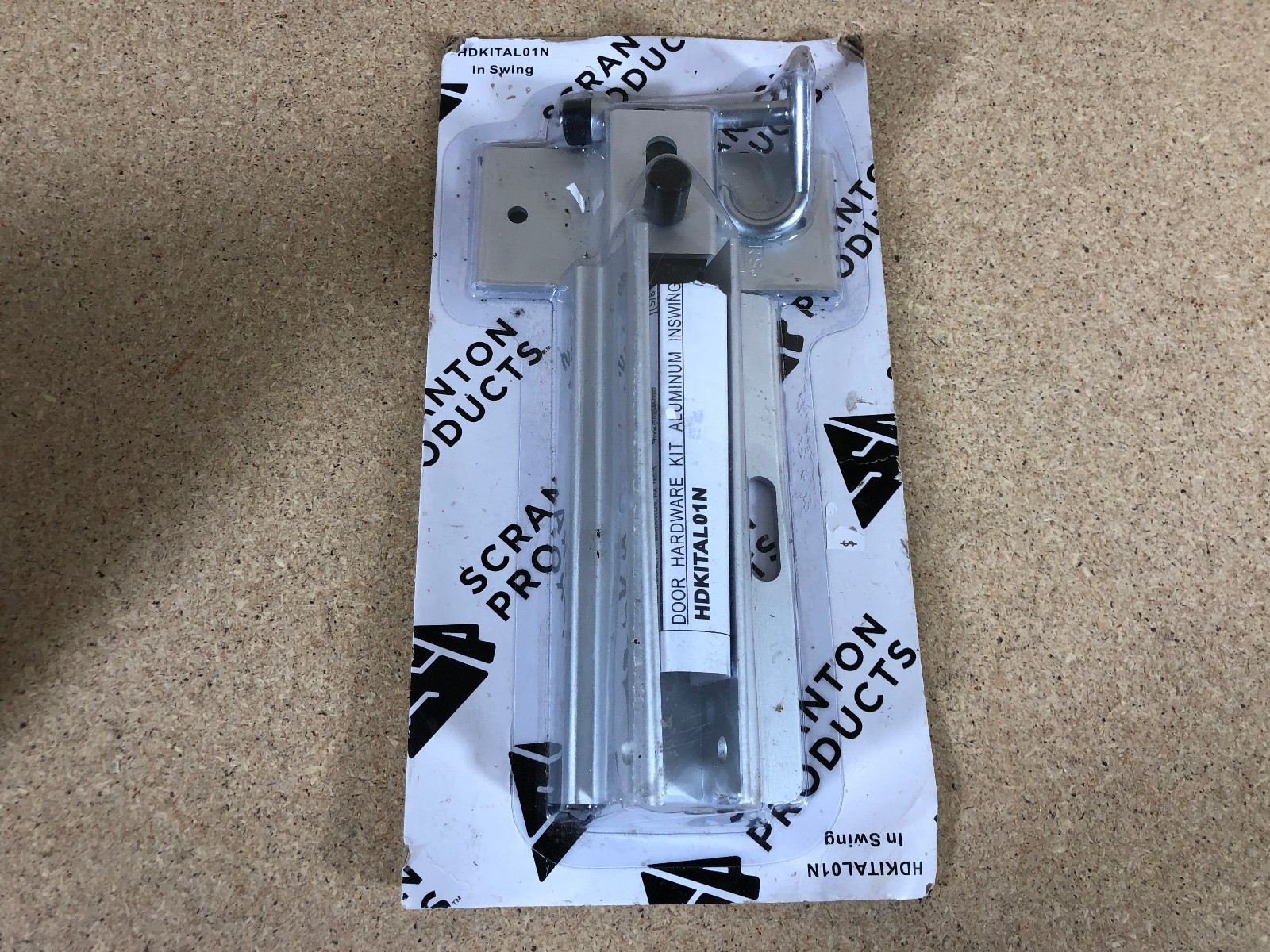 SCRANTON PRODUCT: RESTROOM PARTITION HARDWARE HDKITAL01N INSWING