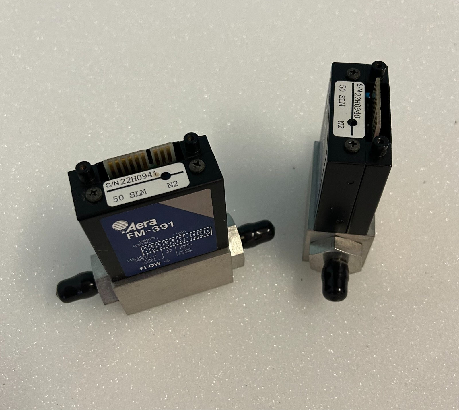 2ea Aera FM-392 Mass Flow Controller. 50SLM N2