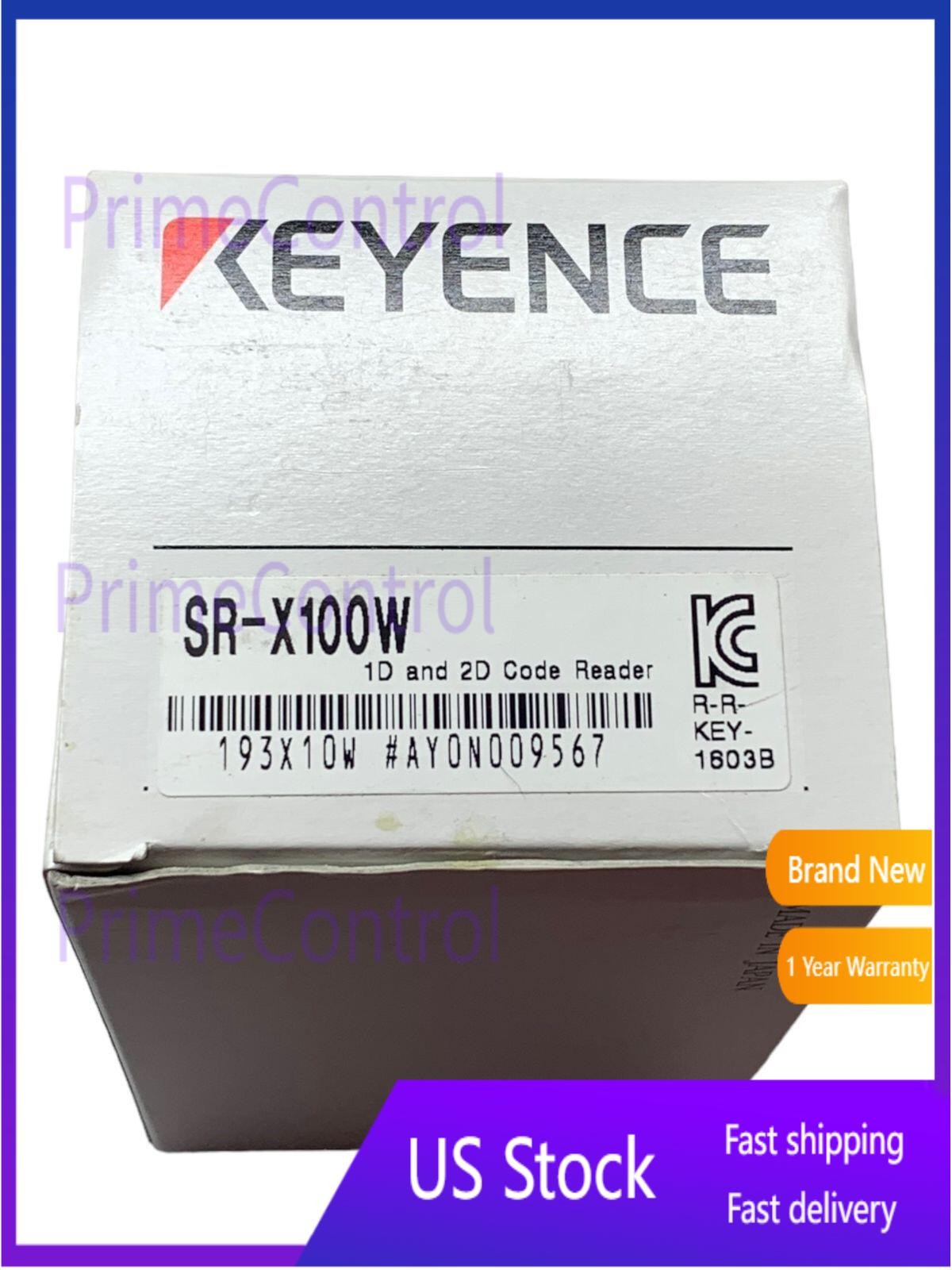 KEYENCE sr-x100w NEW OPEN BOX- FAST SHIPPING