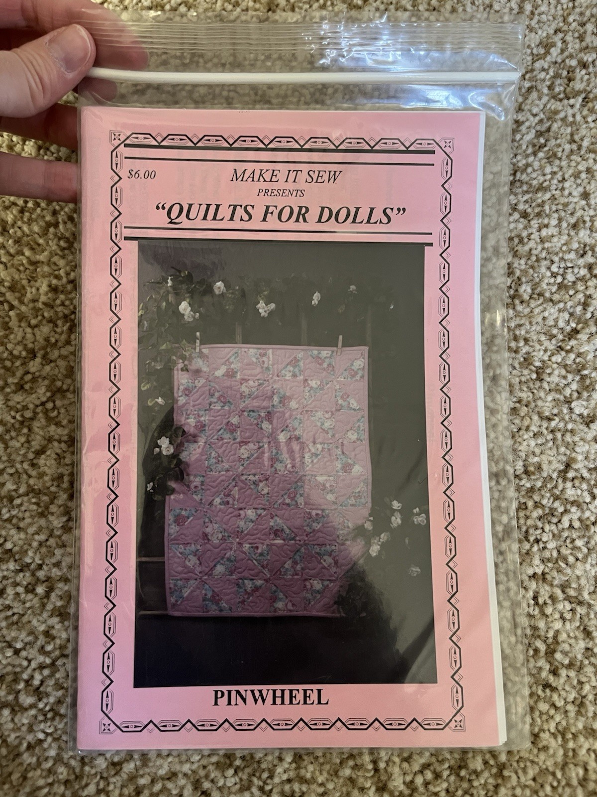 Quilts For Dolls Pinwheel Make It Sew Pattern