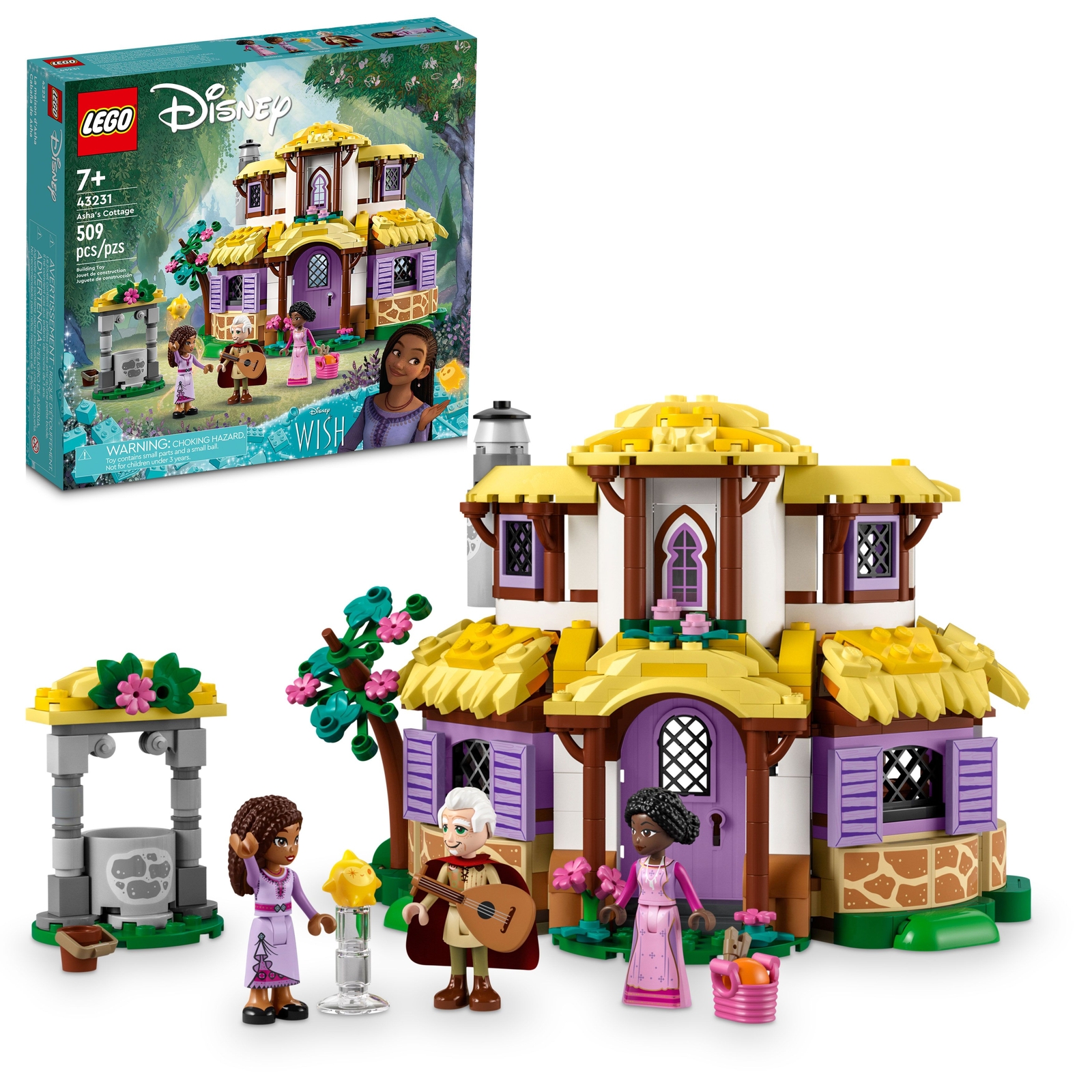 LEGO Disney Princess: Asha's Cottage (43231) Brand New Sealed