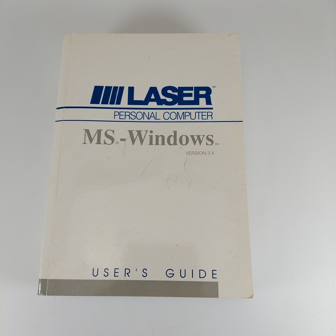 MS - Windows 3.1  1990-1992 User's Guide LASER Personal Computer PB