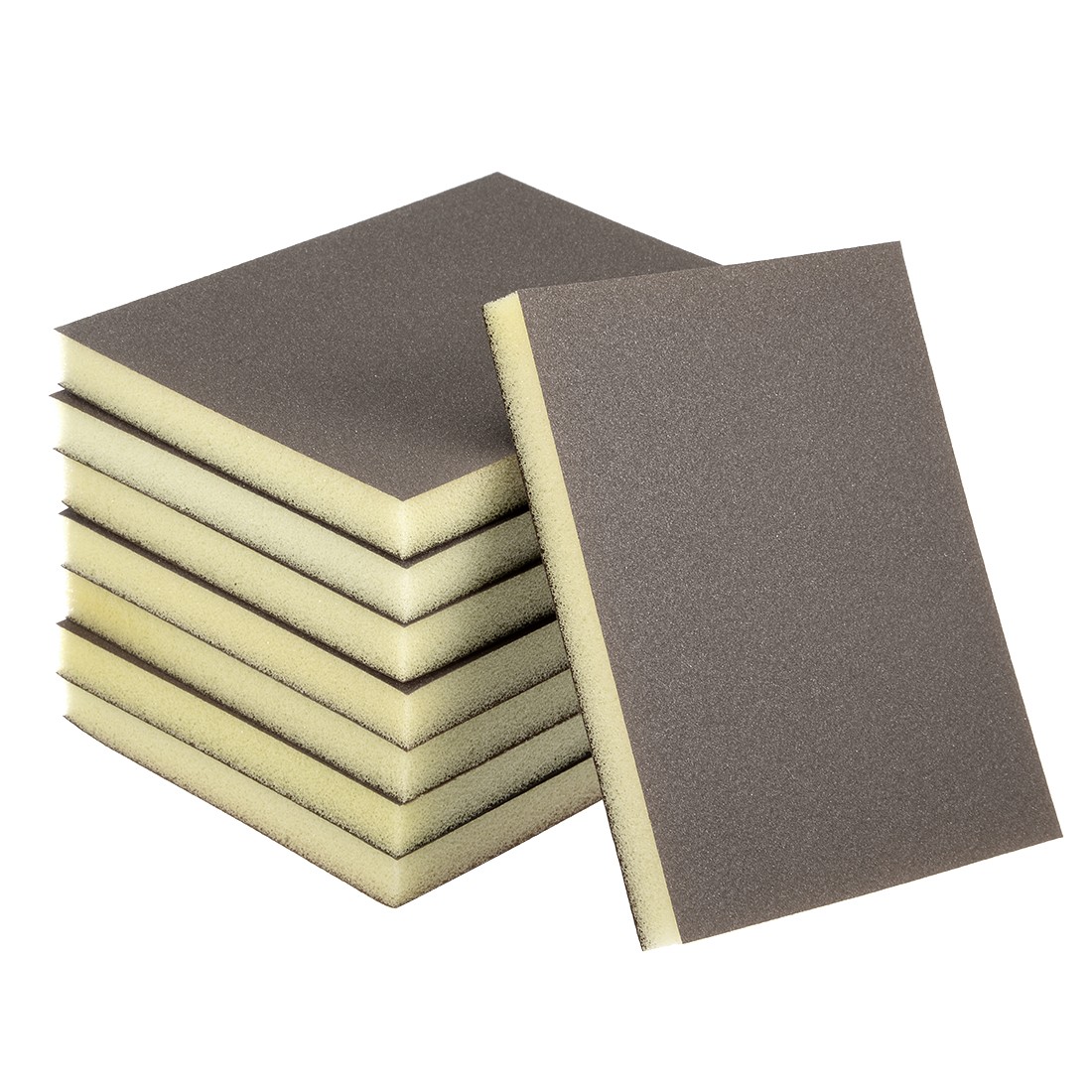 Sanding Sponge Medium Grit 220 Grit Sanding Block Pad 4.72"x3.86" x 0.47" 8pcs