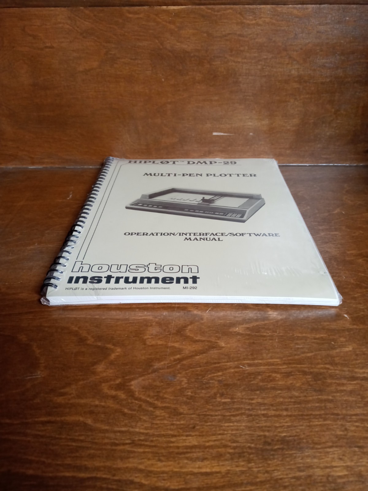 HOUSTON INSTRUMENT DMP-29 HIPLOT DMP-29 PLOTTER Operation Manual (Sealed New)