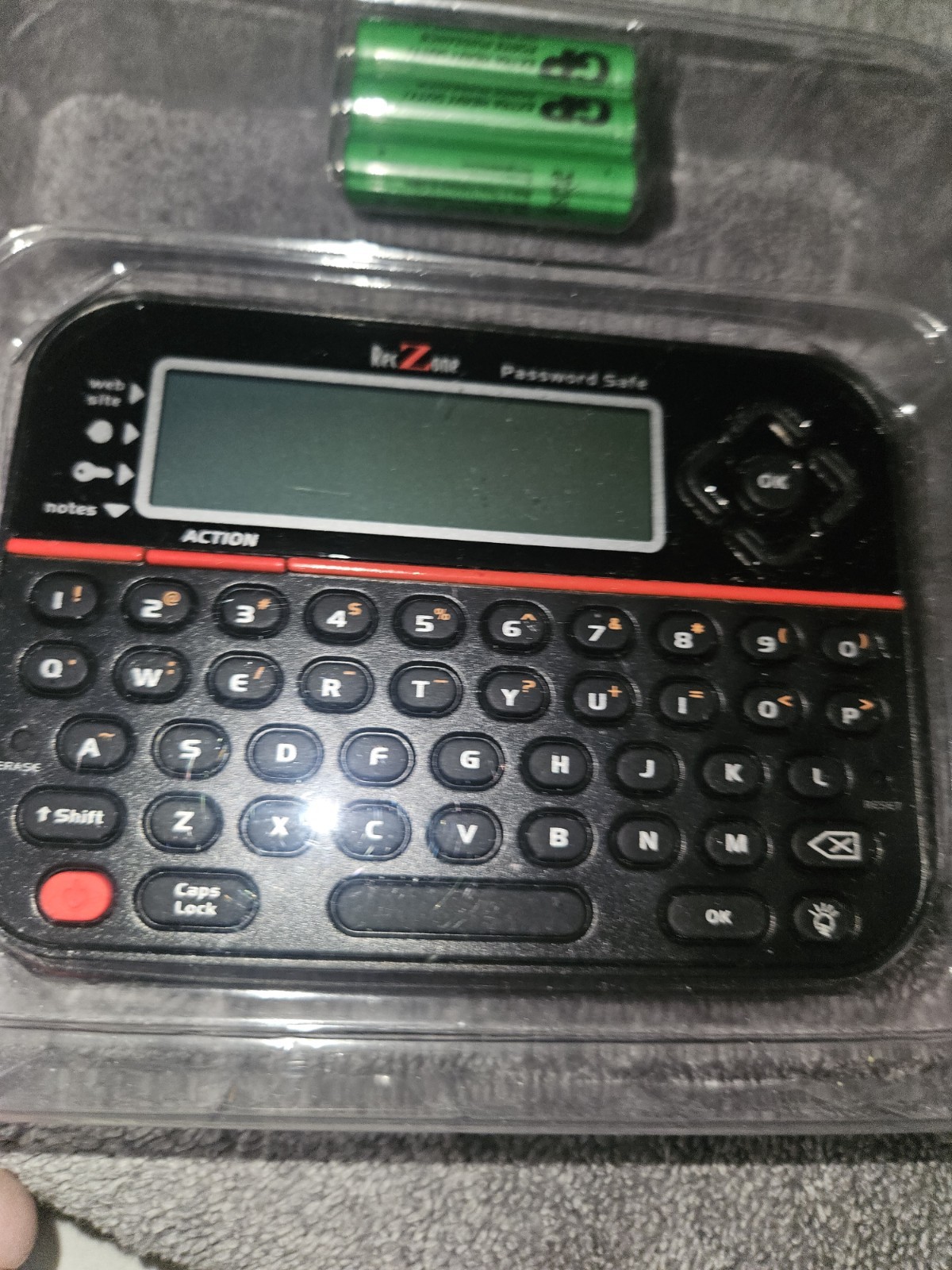 Password Keeper Safe Vault Password Organizer RecZone Model 595 New No Batteries