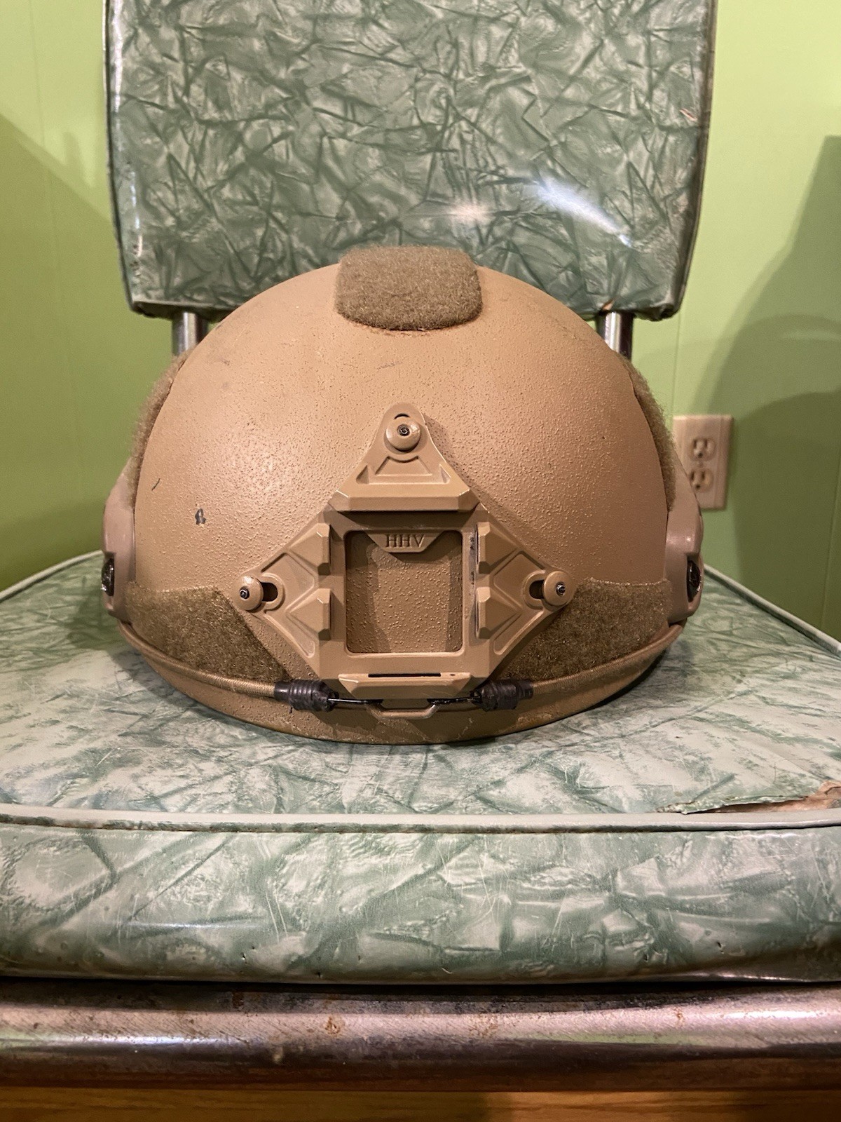 Hard Headed Veterans ATE2 Ballistic Hi Cut Tan, Size Large With ARC Rails