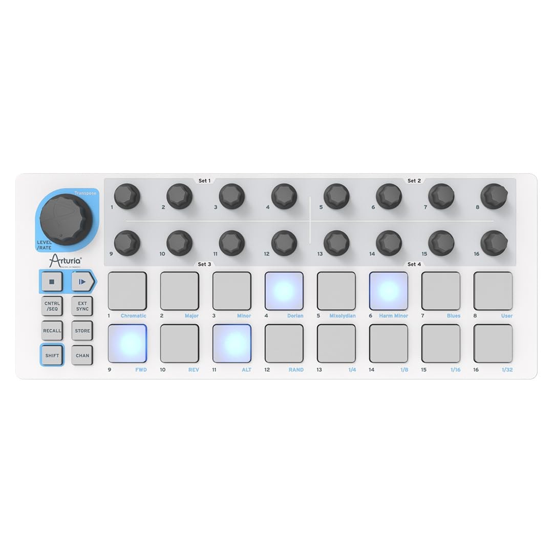 BeatStep - Compact MIDI Controller & Sequencer with Creative Software for