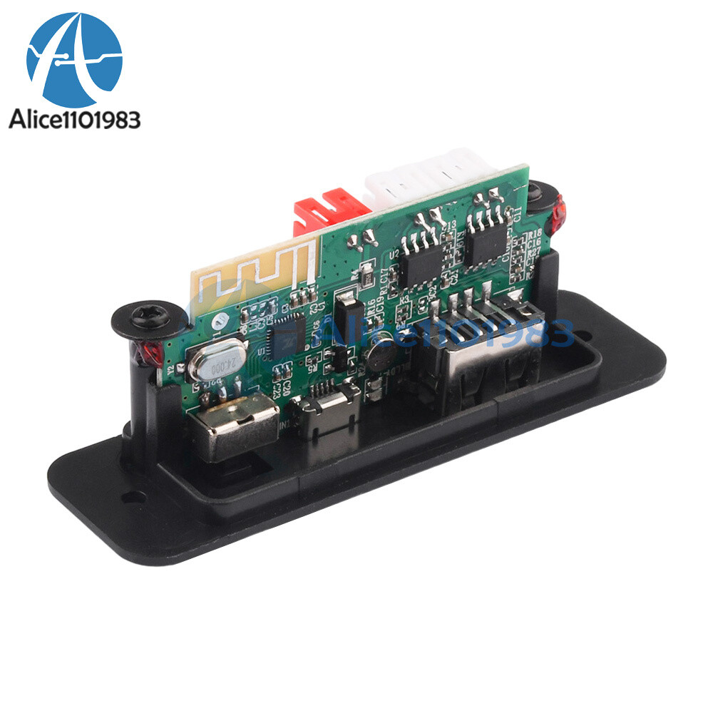 DC5V Bluetooth MP3 Player Decoder Board Car FM Radio Module 2*3W Amplifier