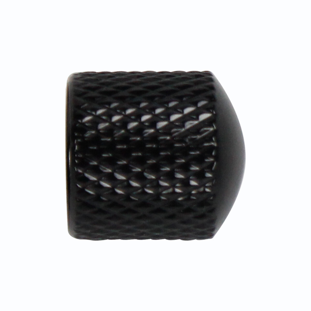 New 12pcs Black Guitar Bass Knobs Volume/Tone Control Dome Metal Knobs