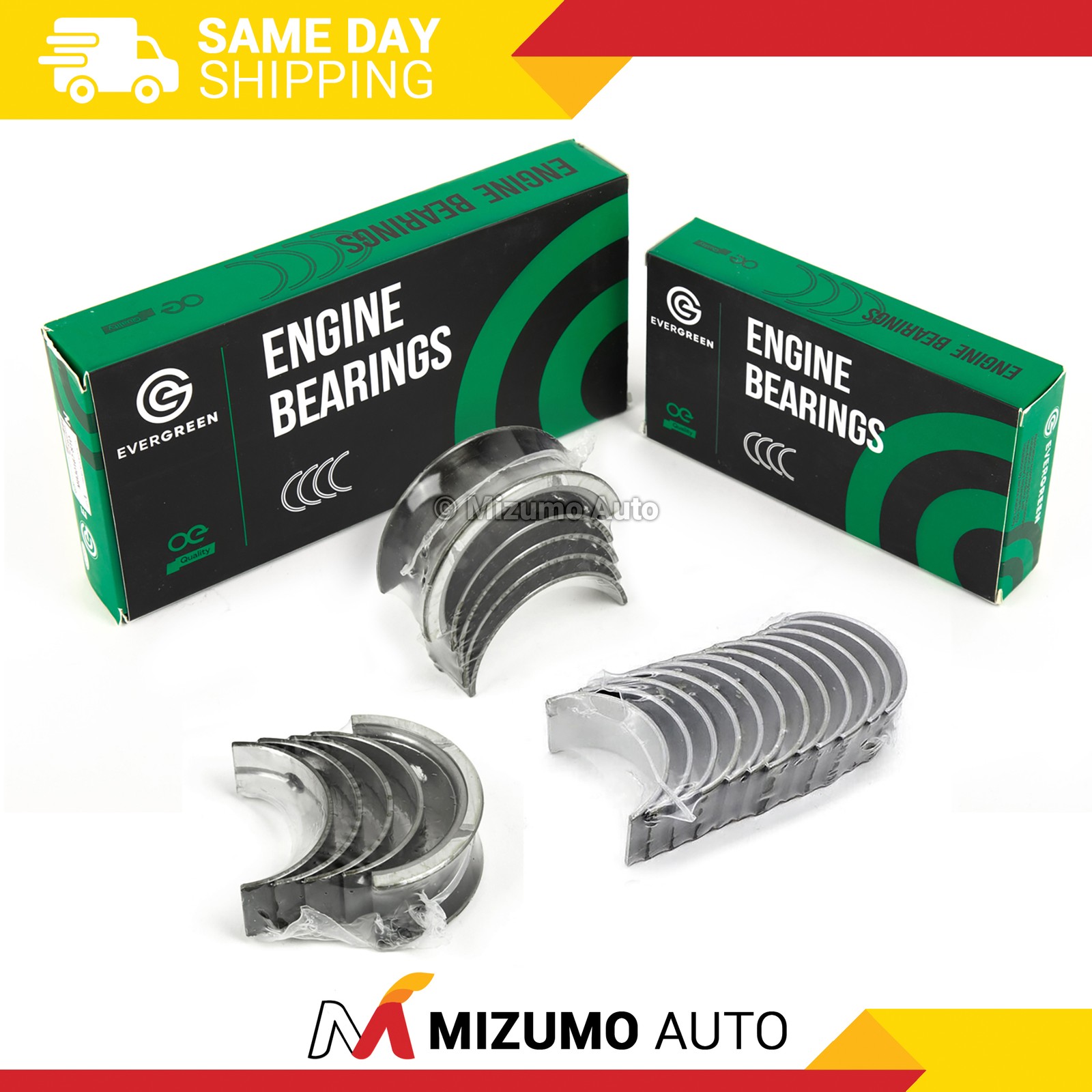 Main Rod Bearings Fit 11-17 Ford 6.7L Diesel Turbo Power Stroke OHV 32V