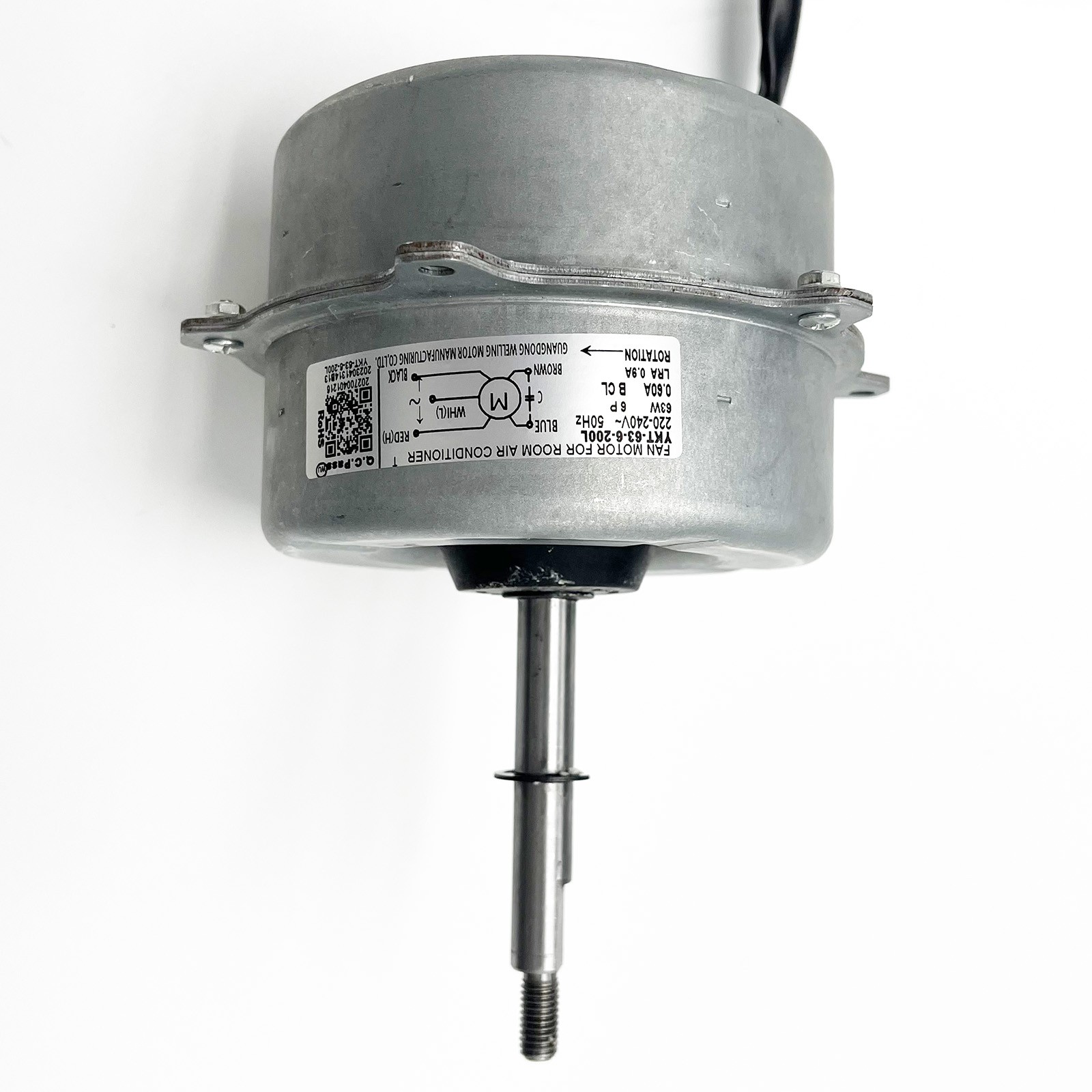New YKT-63-6-200L 63W 0.60A 208-230V Air conditioning motor