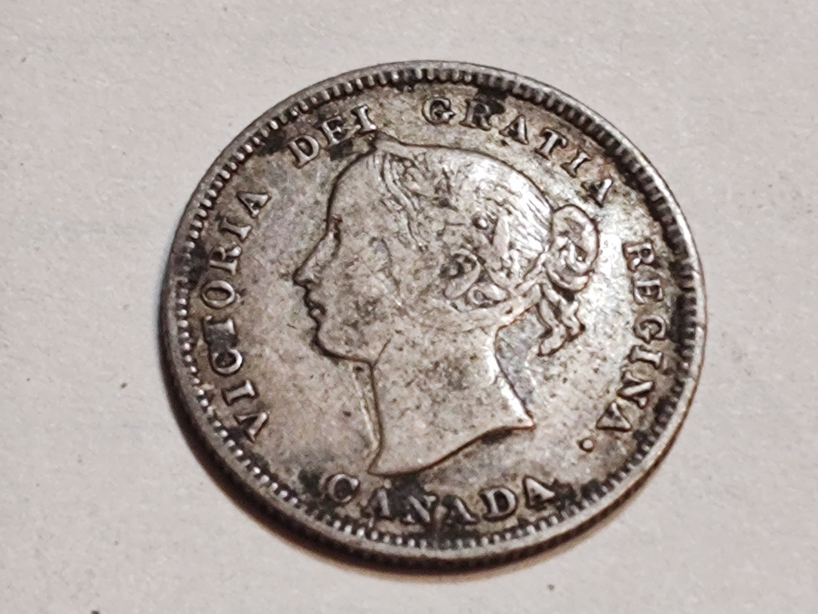 1893 Canadian Silver Nickel