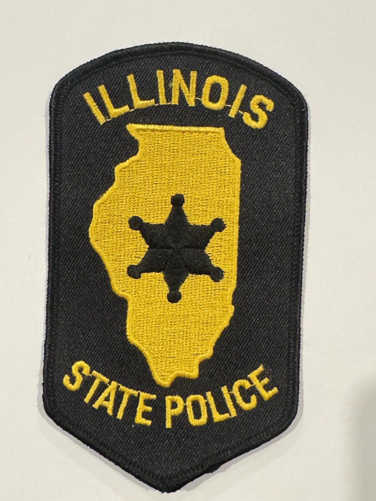 Vintage Illinois State Police Patch ISP  1970s