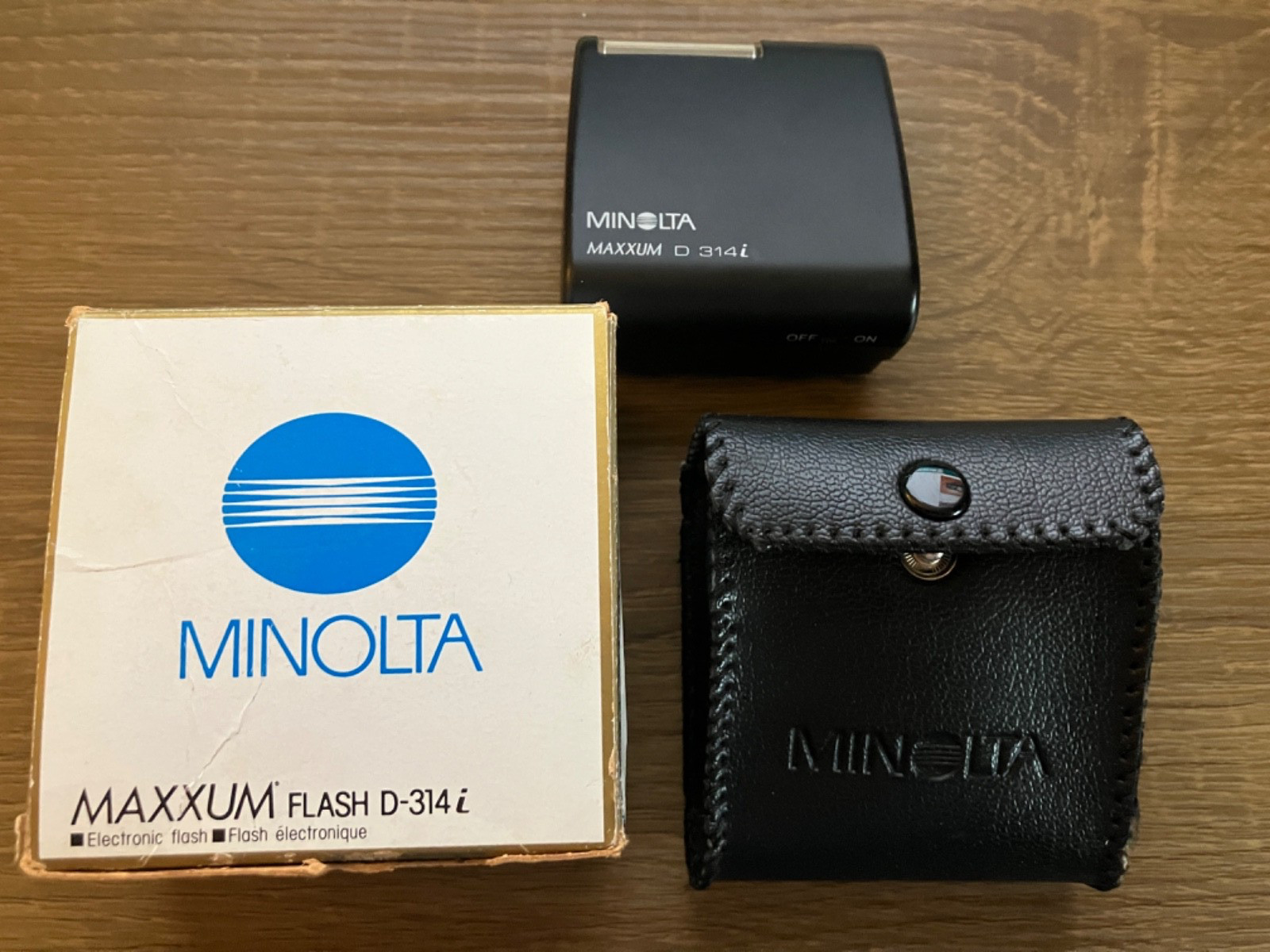 Minolta Maxxum D 314i Flash New Old Stock