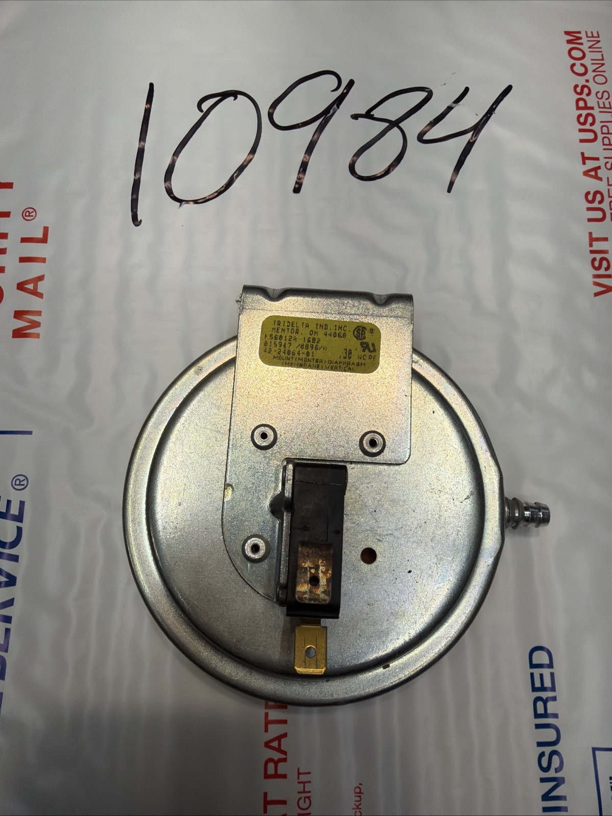 TRIDELTA FS6012A-1682 Air Pressure Switch 42-24064-01