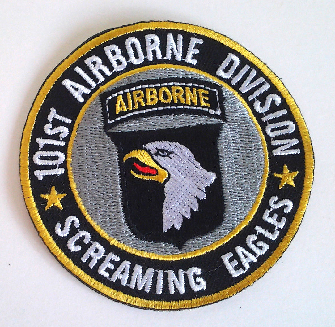 101ST AIRBORNE DIVISION SCREAMING EAGLES (3") US ARMY Military Patch P5118 E