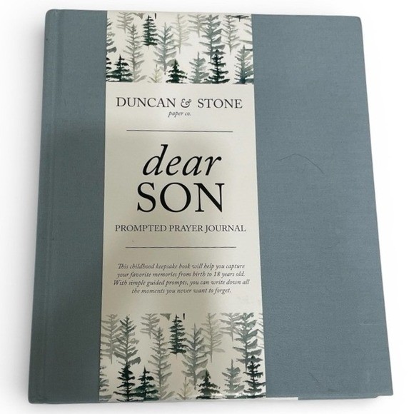Prompted Prayer Journal Dear Son Duncan & Stone Blue