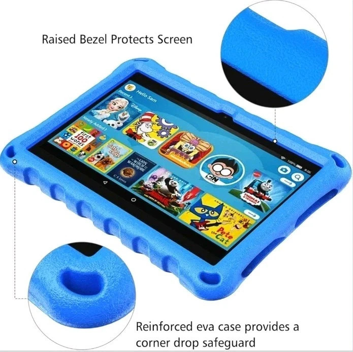 Fire 7" Tablet Case (9/7/5th Gen 2019/2017/2015 Release) iPad Light Weight, Blue