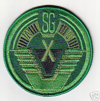 STARGATE SG-X GREEN COLOR PATCH - SGXgc