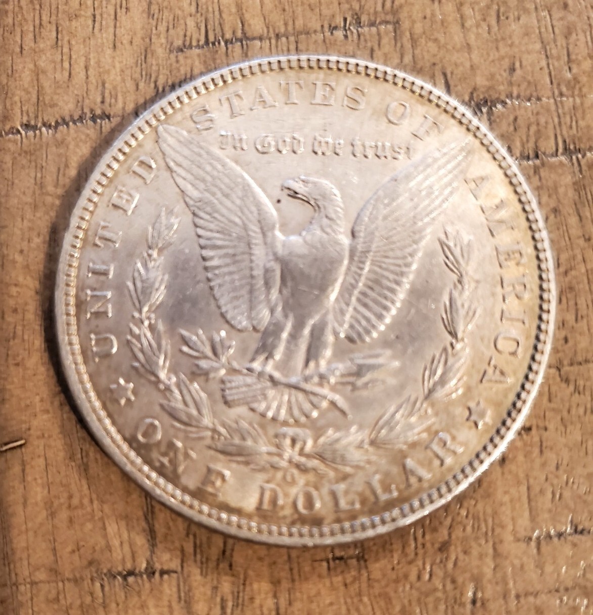 1901 O MORGAN SILVER DOLLAR - XF with toning