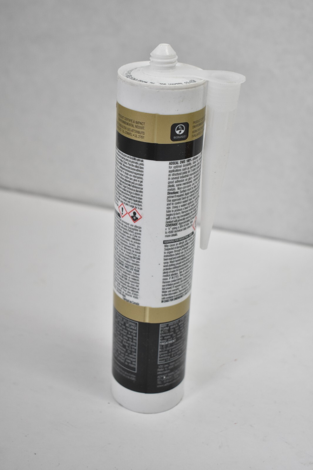 AD Seal DWS Silicone Construction Cartridge Construction Window 304mL Wood