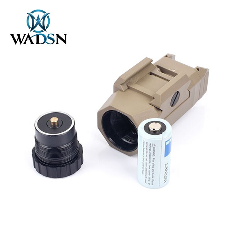 WADSN APL Pistol Mini Flashlight Tactical Strobe Scout Light For GLOCK 17 19