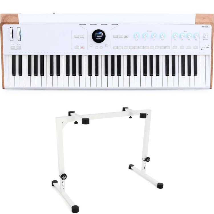 Arturia AstroLab 61-key Stage Keyboard with Omega Table-Style Stand