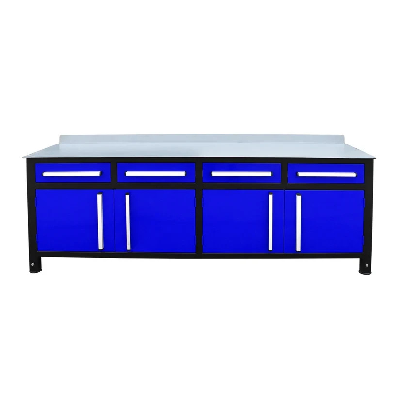New 87 Inch Heavy Duty Welding Table with Storage | 3307 lb Capacity |Workshop