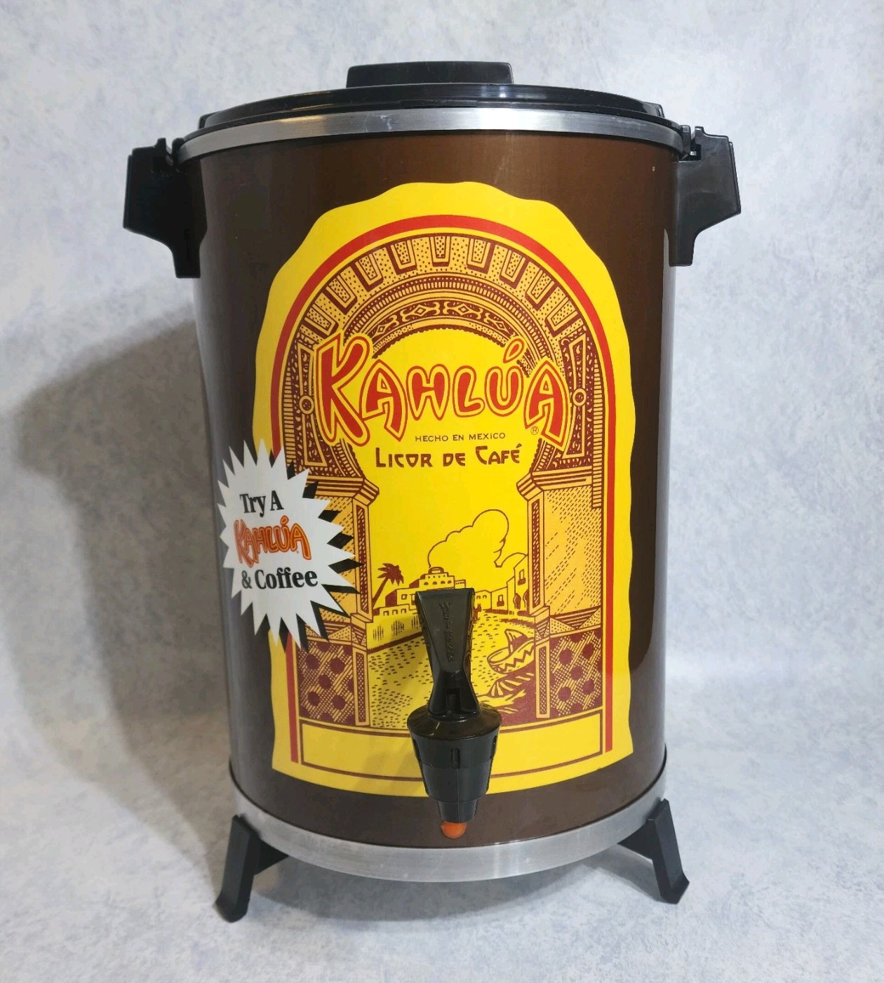 West Bend KAHLUA 30 Cup Perk Coffee Maker Urn Bar Man cave