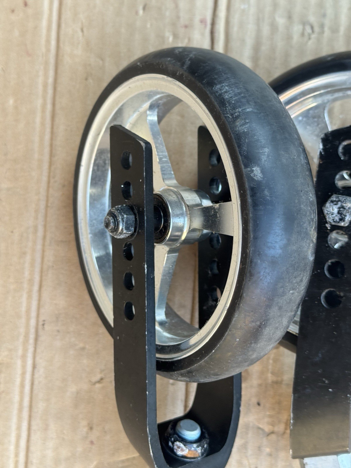 PAIR Caster Wheel 6” & Fork 10” Ki Mobility Focus CR Manual Wheelchair
