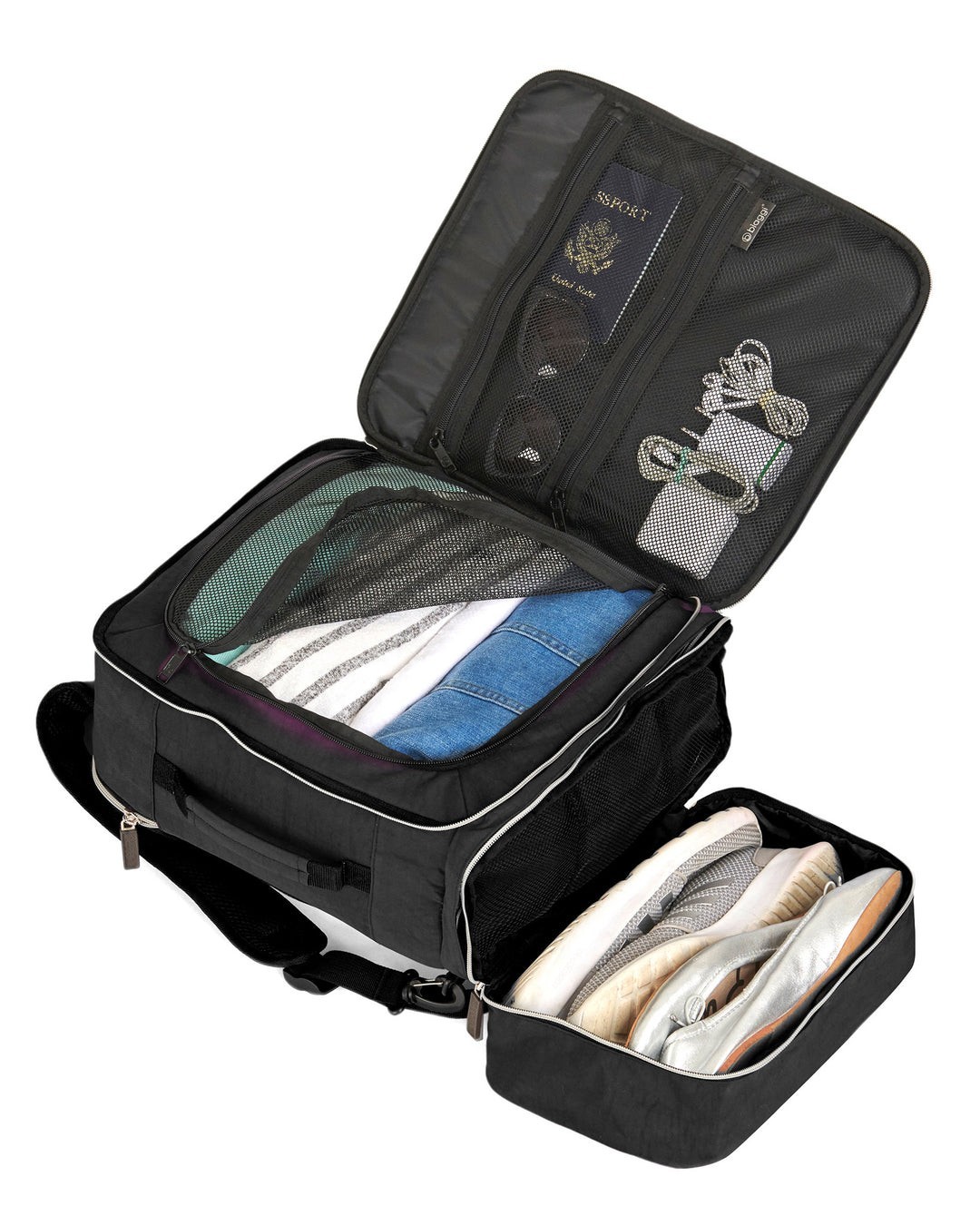 Biaggi Carry Cube Backpack Black