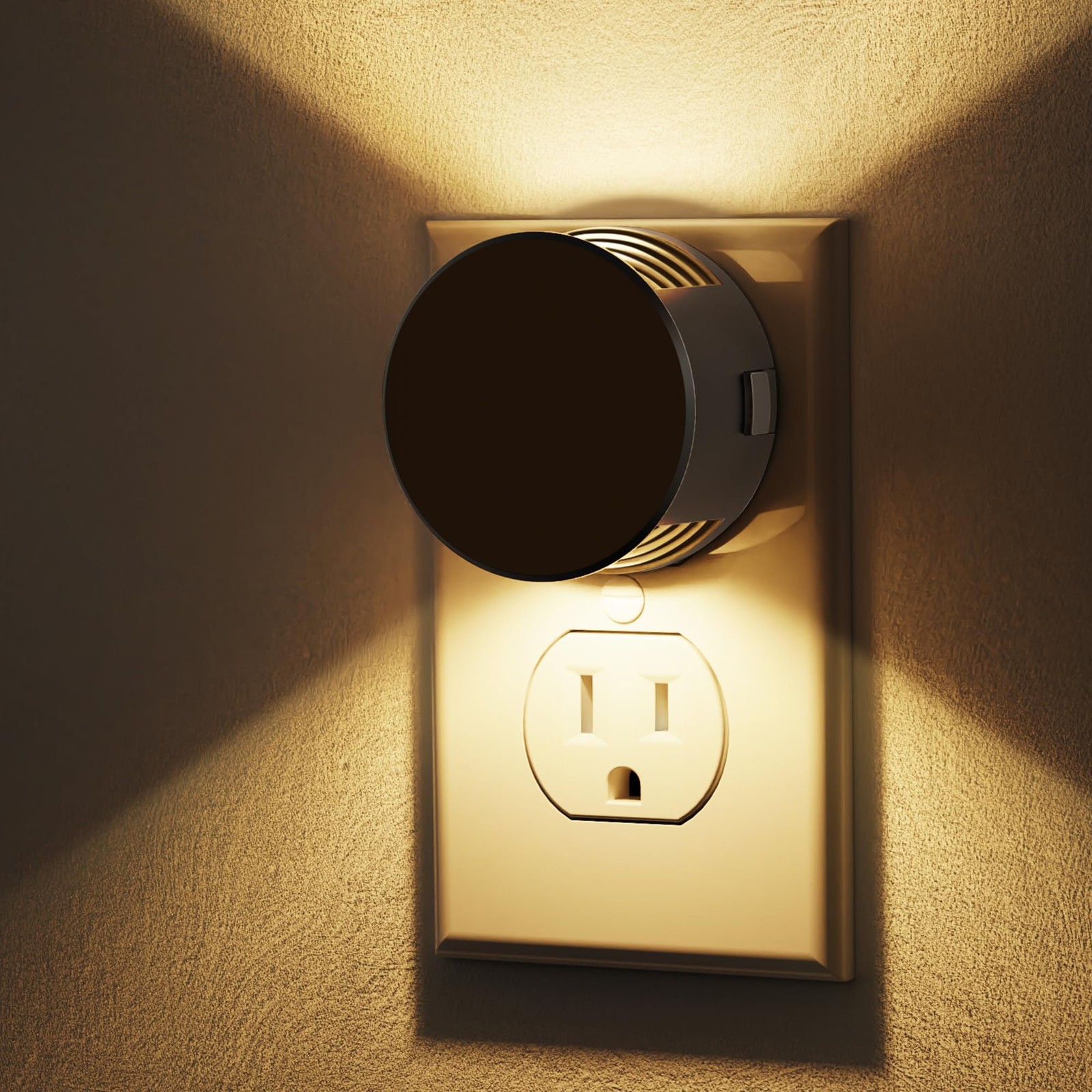 Night Lights Plug into Wall [2 Pack], Dusk to Dawn Nightlight, Brightness Adj...
