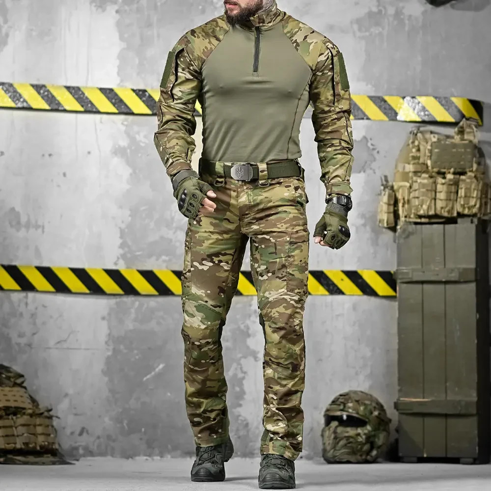 Legion Ubax Tactical Suit and Rip-Stop Multicam Pants💛💙