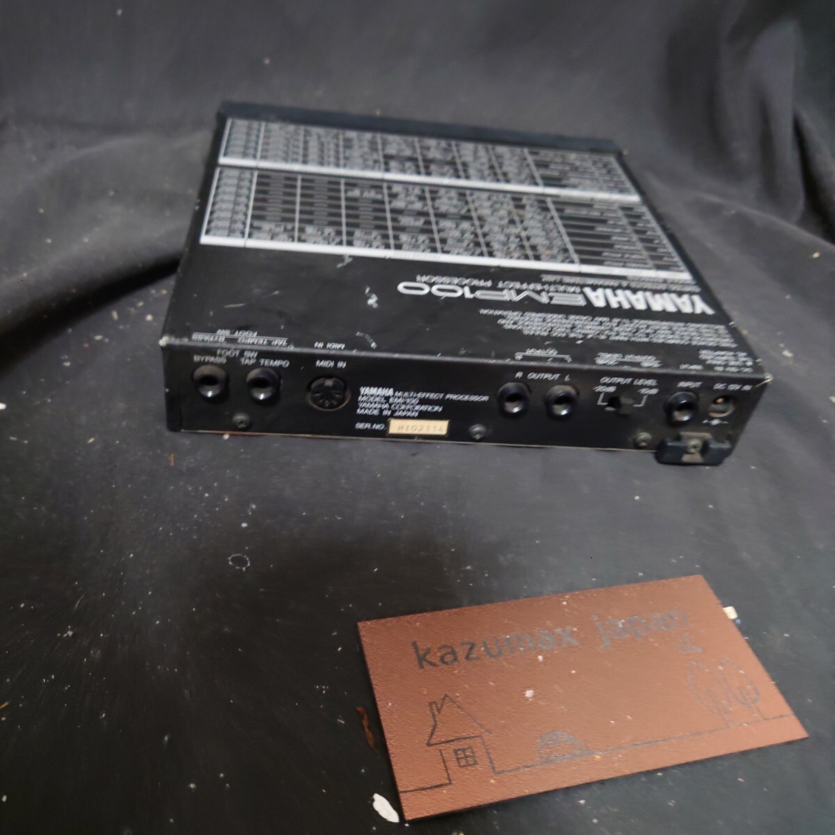 Yamaha EMP100 Multi Effect Processor Rack Unit Guitar Effects MIDI Free shipping