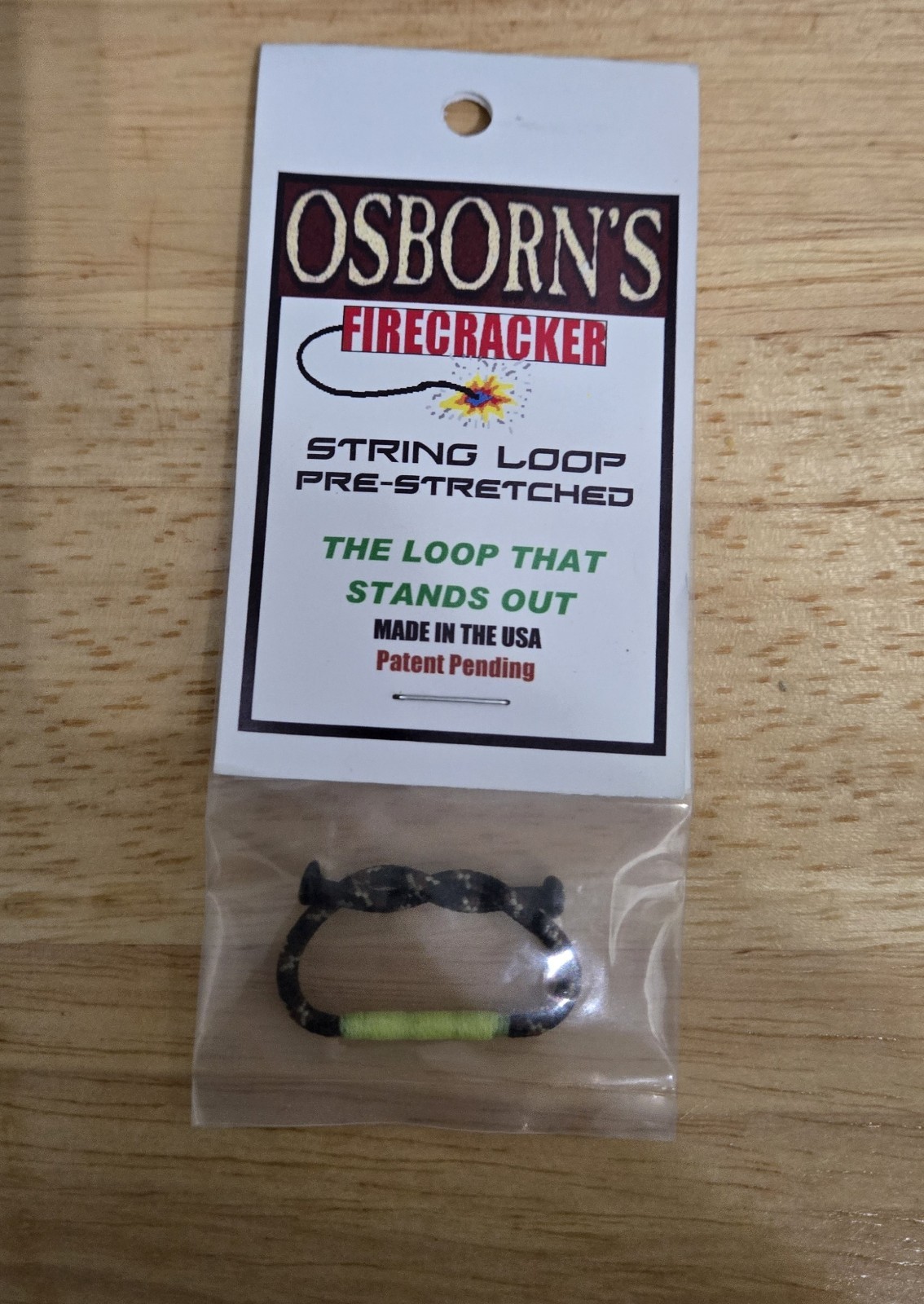 Osborn's Firecracker Pre-Streched String Loop 3 Each See Description For Colors.