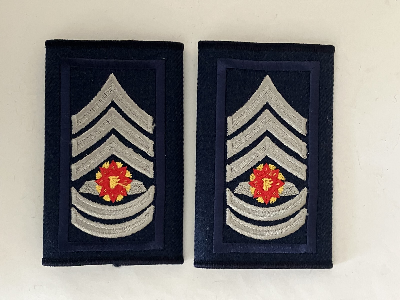 Ireland, Irish Air Corps Flight Sergeant rank shoulder slides