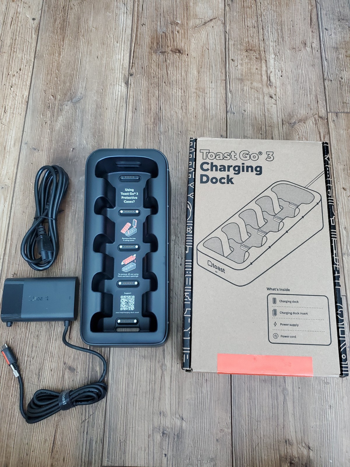Charging Dock for Toast Flex POS Go 3 Handheld Tablet Mobile Computer - TDC300