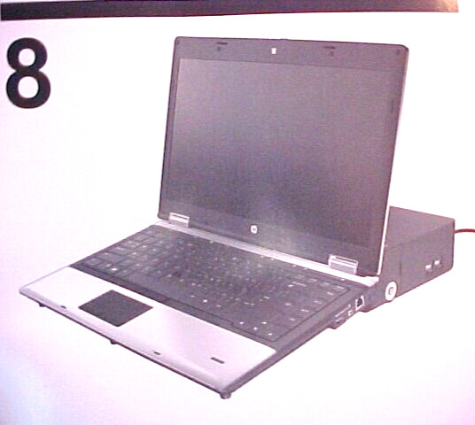 New HP Key Lock Docking Station Cable Lock 6 FOOT