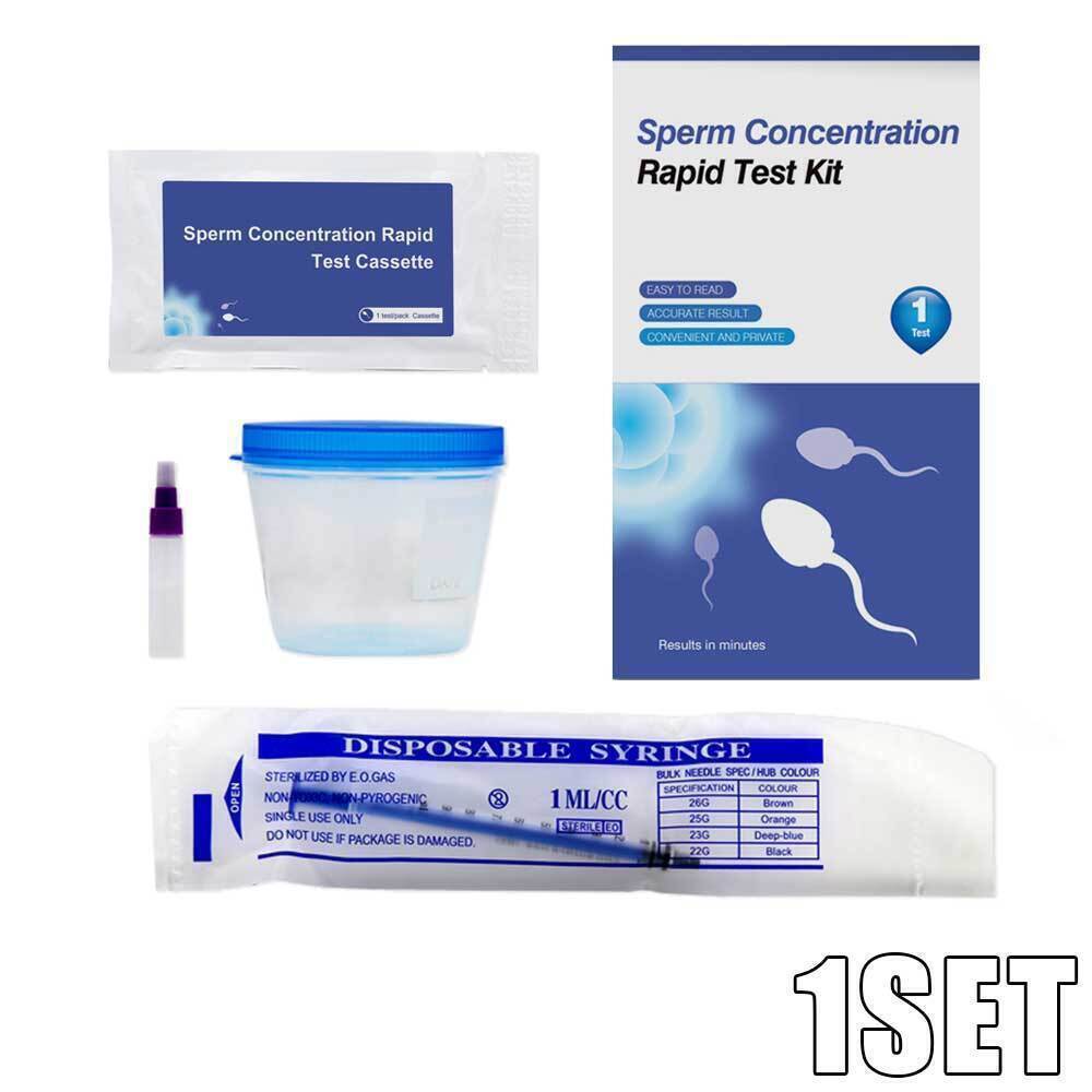 1Set Man Male Sperm Concentration Rapid Test Kit Sperm Motility Detection