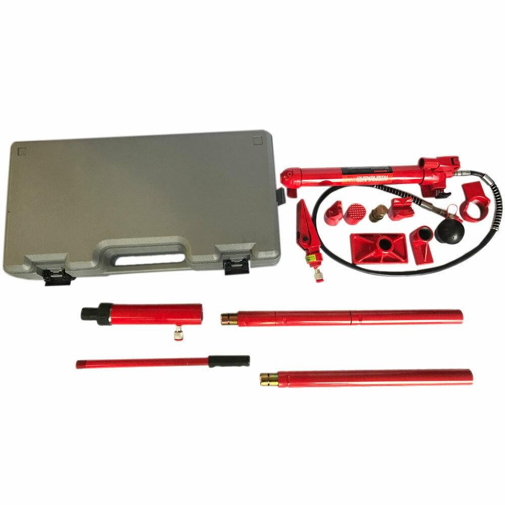 10 Ton HD Porta Power Hydraulic Jack/Stand Auto Shop Body Frame Repair Equipment
