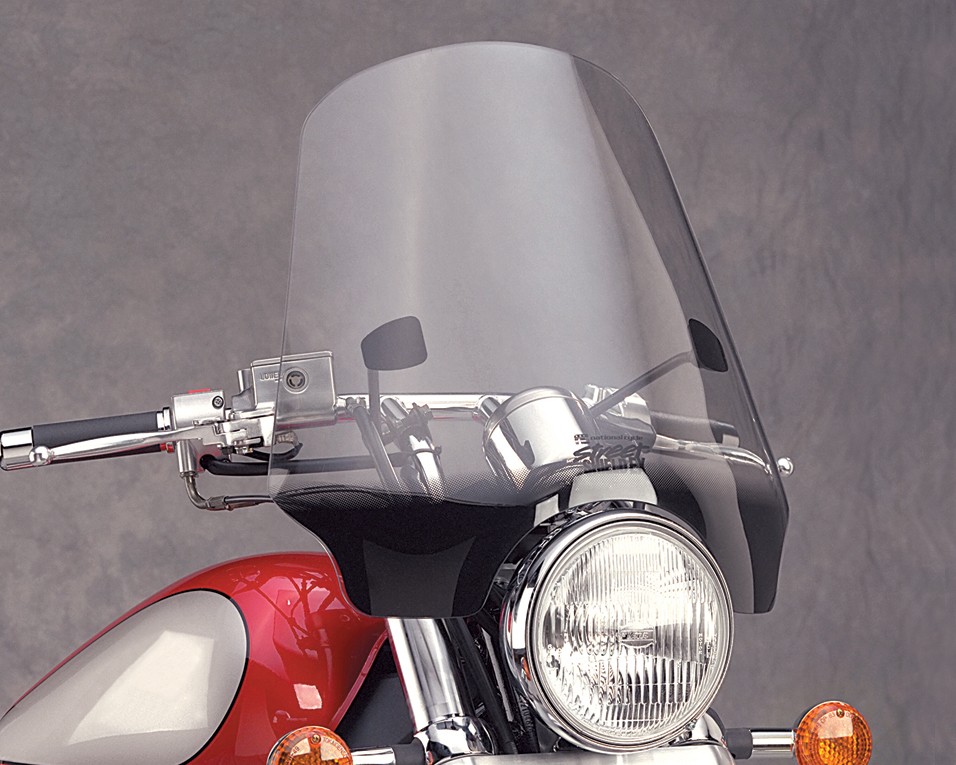 National Cycle Street Shield EX Windshield 7/8in Bar Light Tint N2567-01