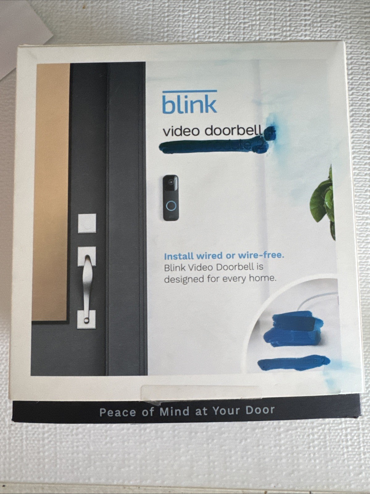 Blink Video Doorbell | TwoWay Audio | HD Video | Motion & Chime | Wireless/Wired