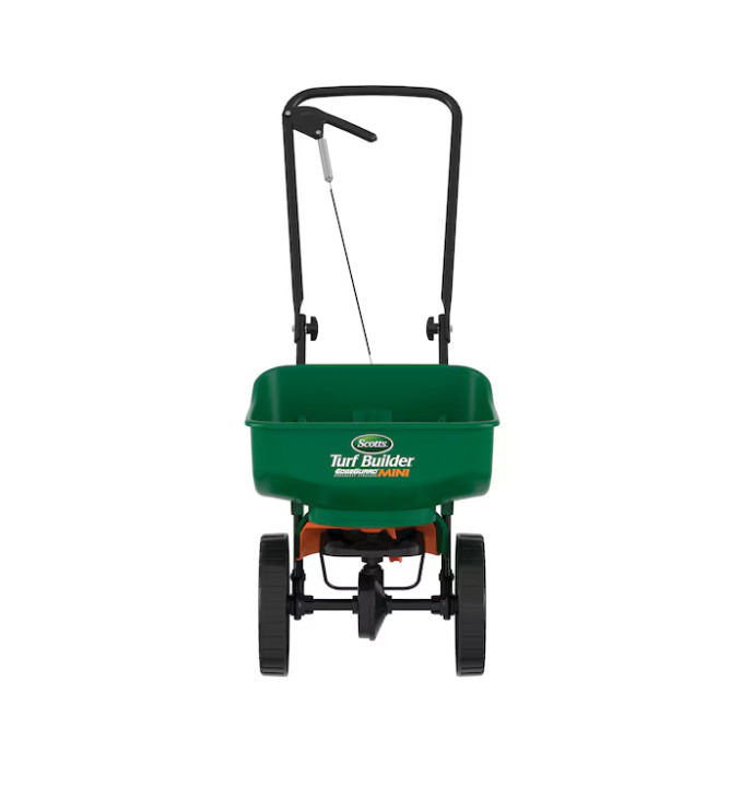 Scotts Turf Builder EdgeGuard Mini Broadcast Spreader 15 lb for Seed Fertilizer
