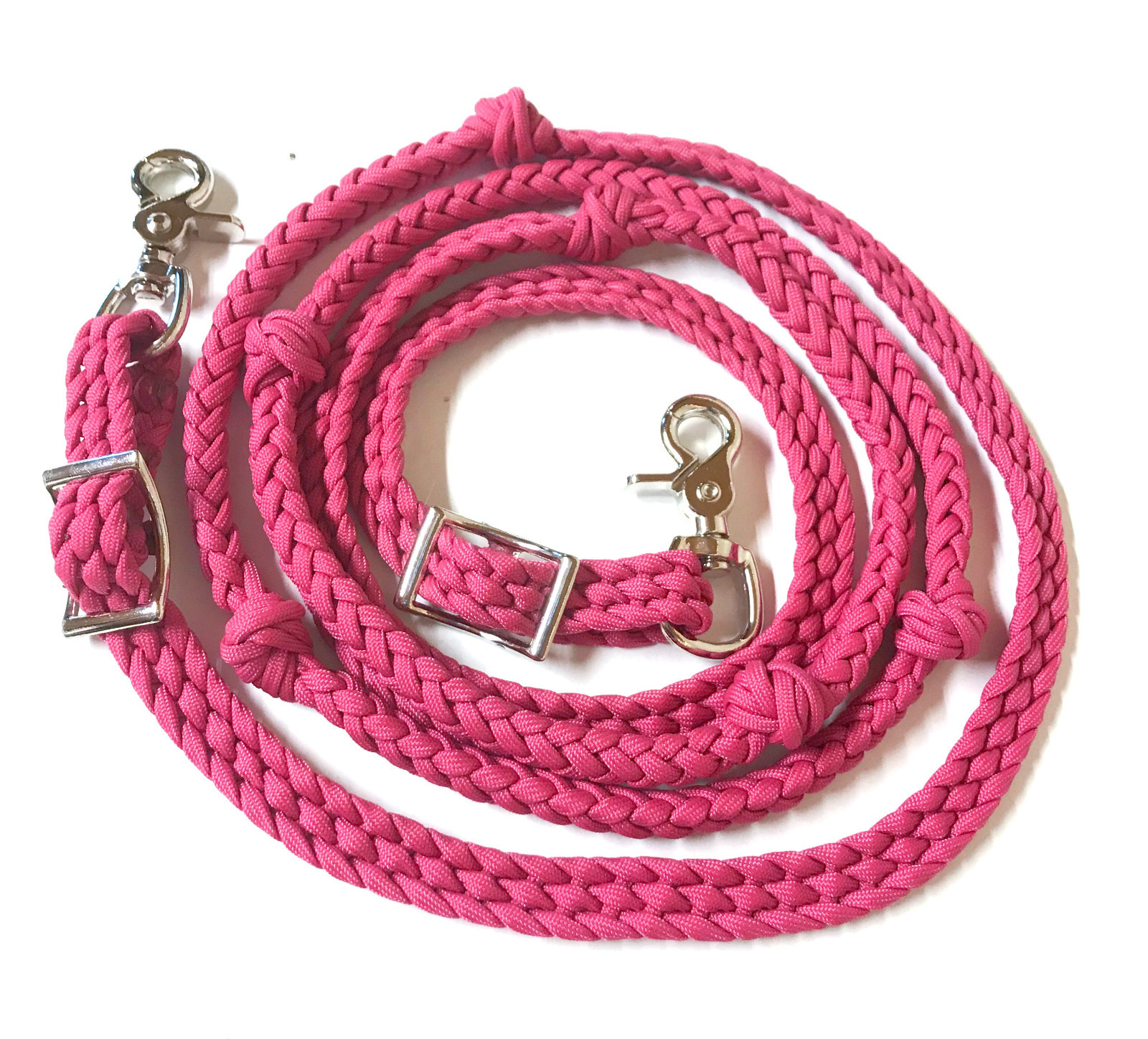 Barrel Reins fuschia