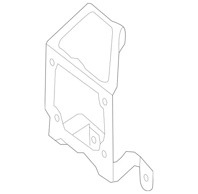 Genuine Mercedes-Benz Control Unit Holder 217-540-72-02