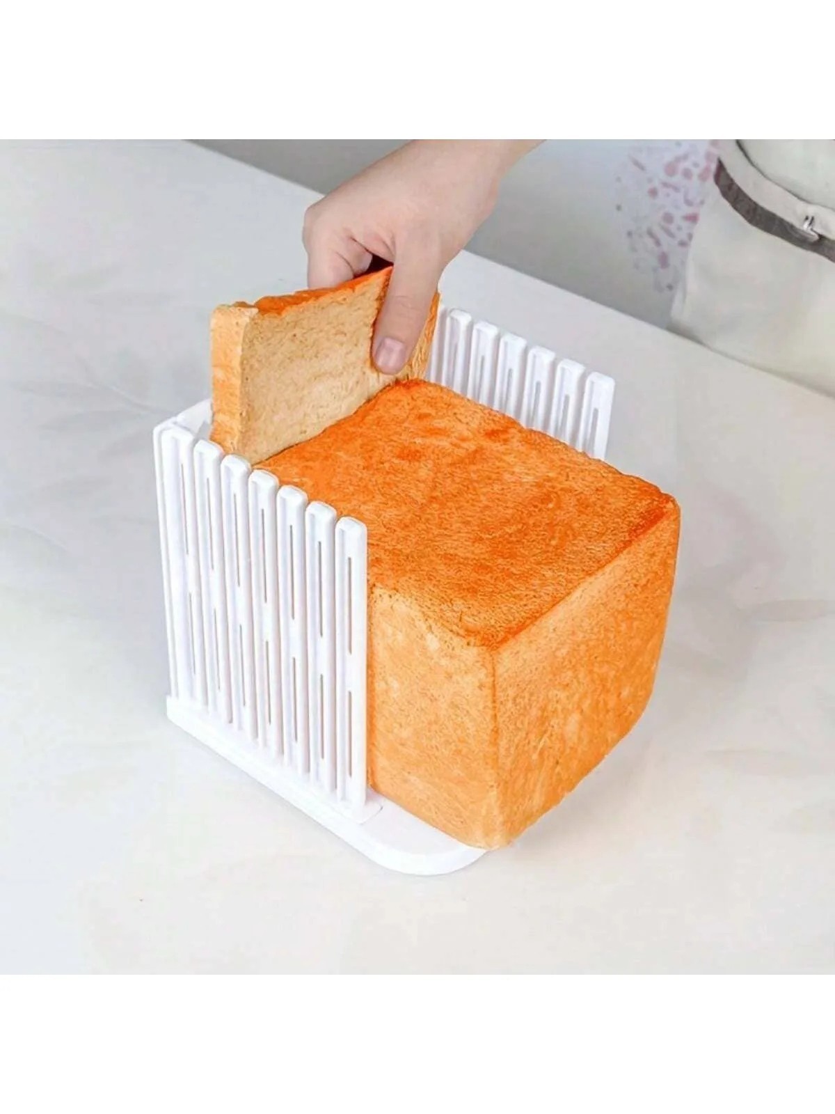 Adjustable Bread Slicer Guide Foldable Cutter for Homemade Bread Tool