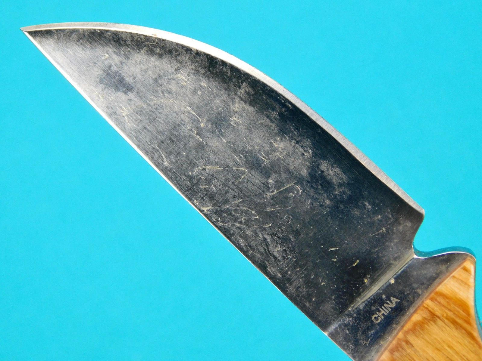 Mustang Small Hunting Knife w/ Sheath