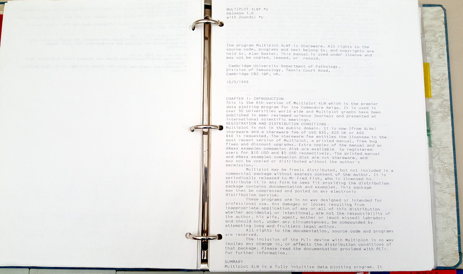 Multiplot XLNf v1.08 - PlotData2D - DataPlot v2.17d + Extras for Commodore Amiga