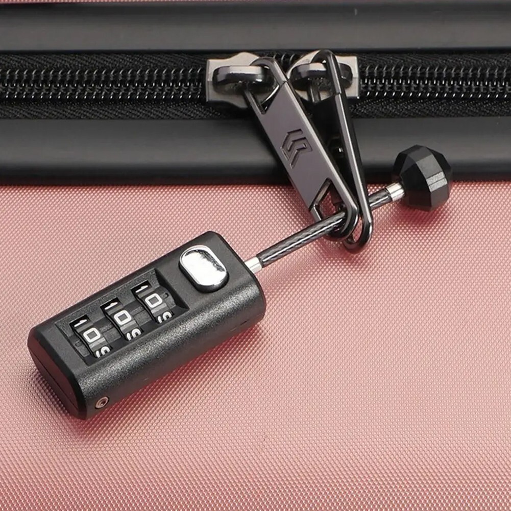 Mini Lock Resettable Coded Lock Backpack Lock Luggage Padlock Dormitory