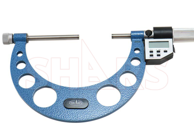 SHARS 0-6" Electronic Interchangeable Anvil Micrometer Set NEW R]